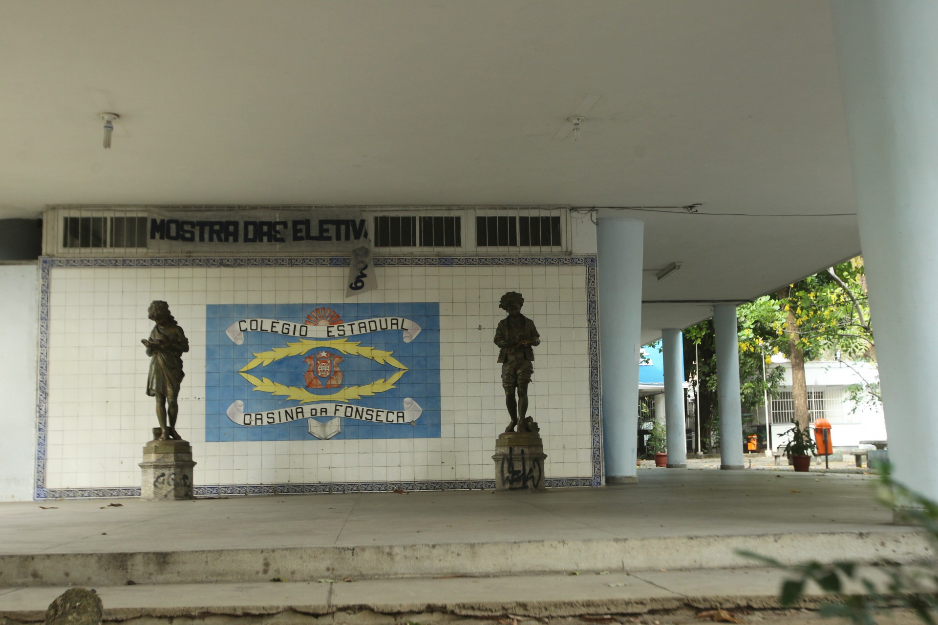 Escola Municipal Orsina da Fonseca, na Tijuca, Zona Norte do Rio - Estefan Radovicz / Agencia O Dia