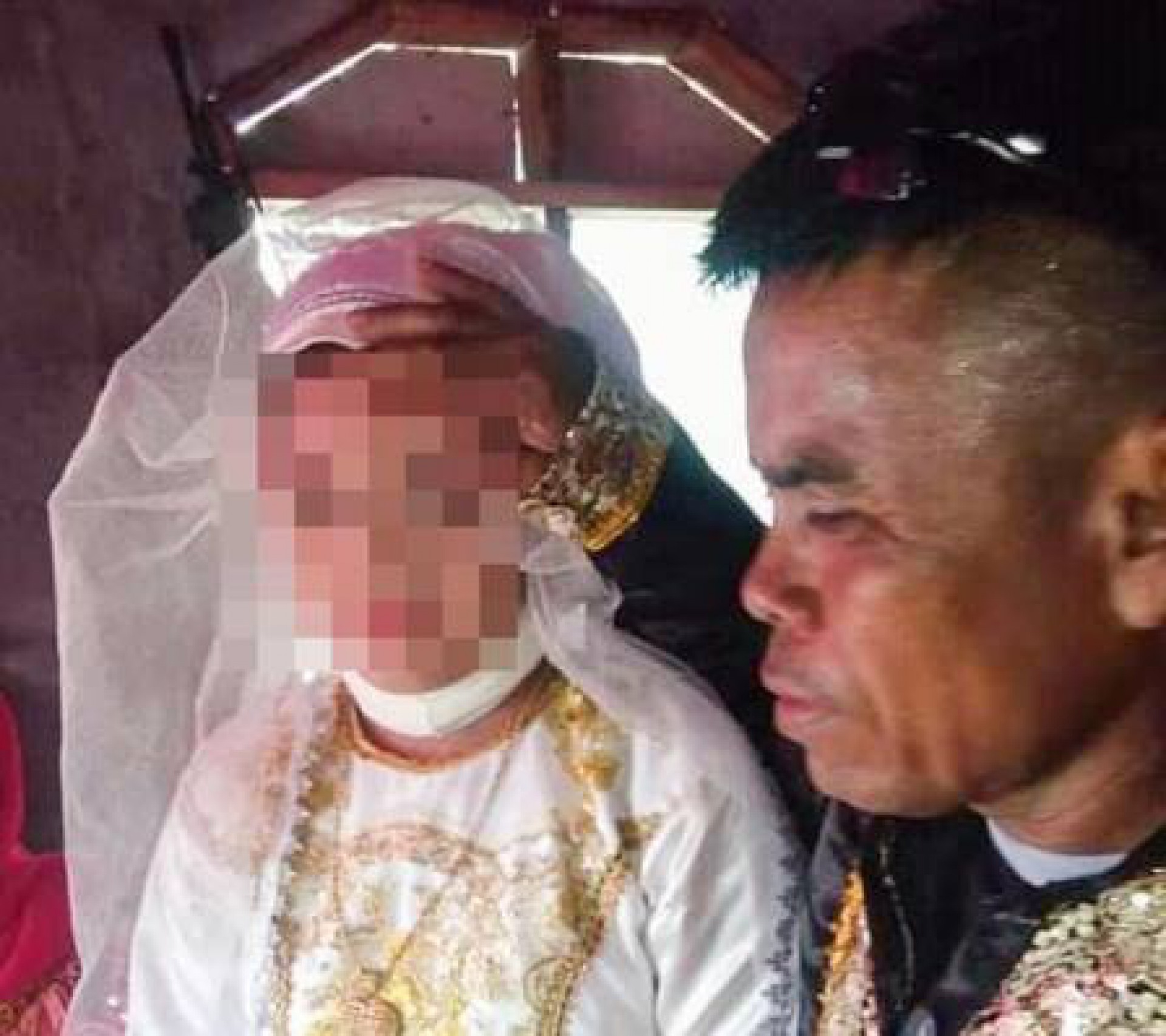 Casamento com menina de 13 anos nas Filipinas  - Reprodução