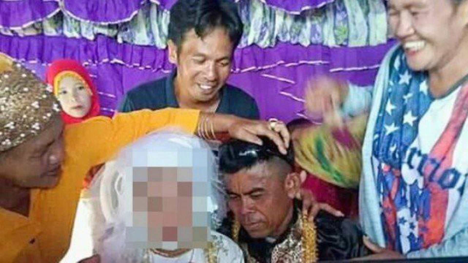 Casamento com menina de 13 anos nas Filipinas  - Reprodução