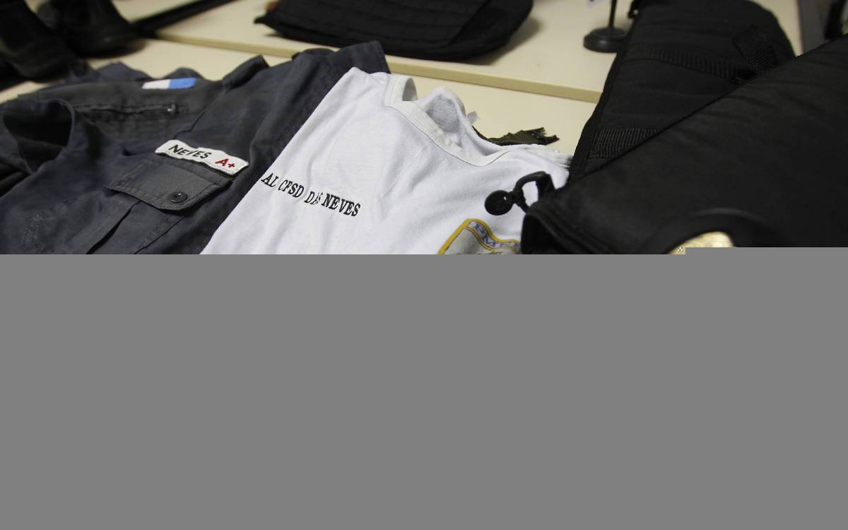 Rio de Janeiro 18/11/2020 - Policia Civil apresenta armas utilizadas no assassinato de Fernando Iggnacio. Foto: Luciano Belford/Agencia O Dia