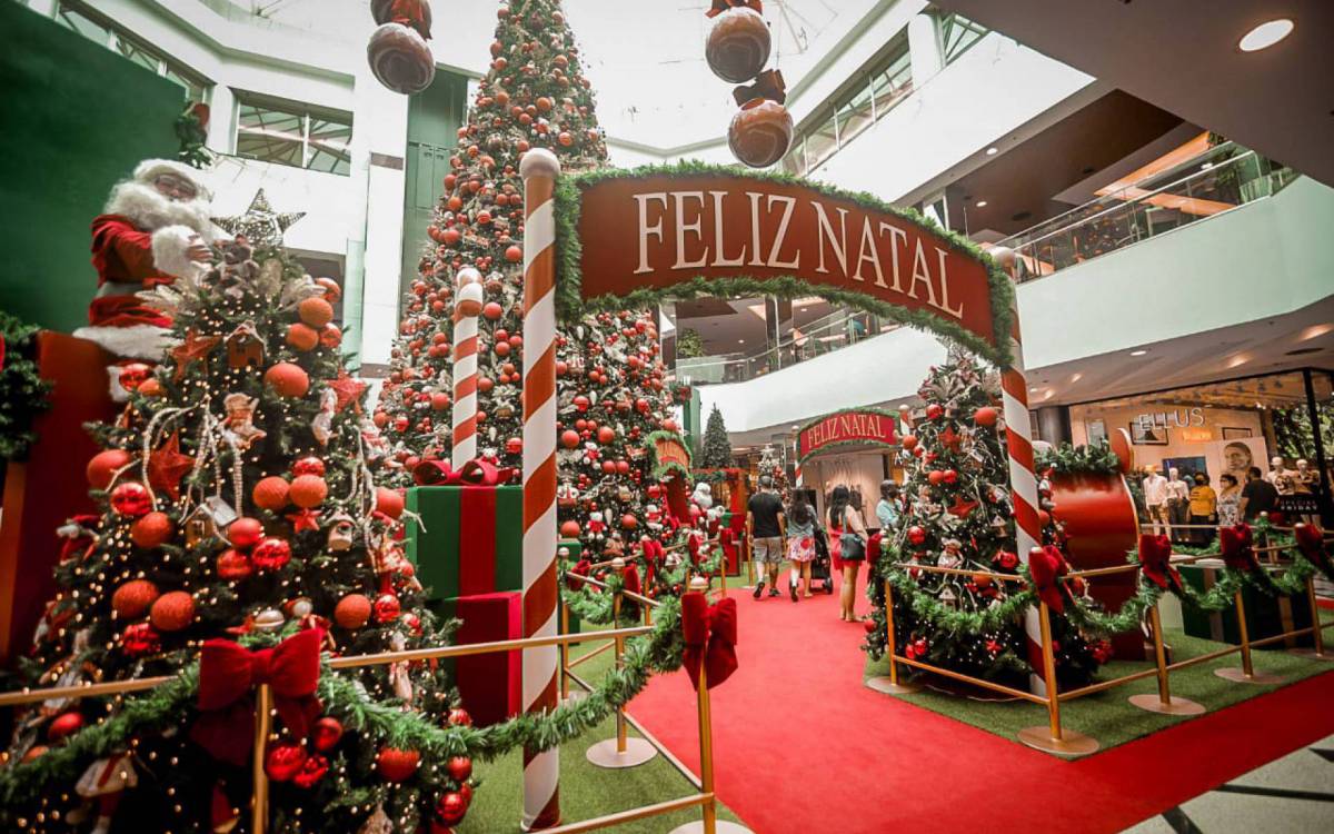 Papai Noel Shopping Tijuca - HO-HO-HO FELIZ NATAL 