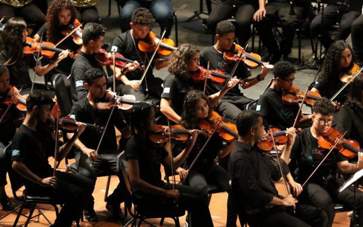 Programa Orquestra nas Escolas da Secretaria Municipal de Educa&ccedil;&atilde;o - Divulga&ccedil;&atilde;o / SME