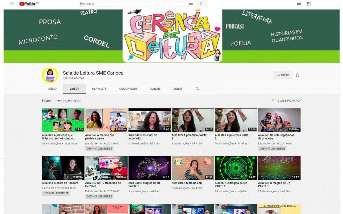 Sala de Leitura Virtual da Prefeitura - Divulga&ccedil;&atilde;o