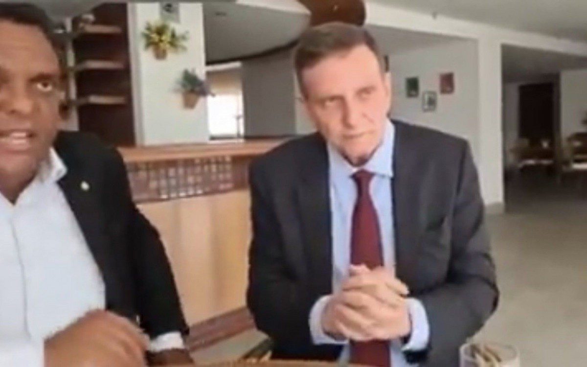 Prefeito Marcelo Crivella fala em risco de pedofilia nas escolas da rede municipal do Rio se Paes vencer disputa eleitoral  - Reprodução