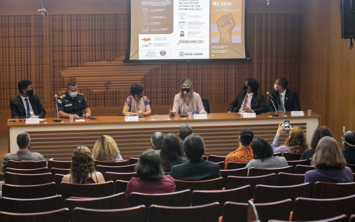 Rio de Janeiro - RJ - 19/11/2020 - Lançamento Dossiê ISP. Crimes Raciais...Foto: Rafael Campos
