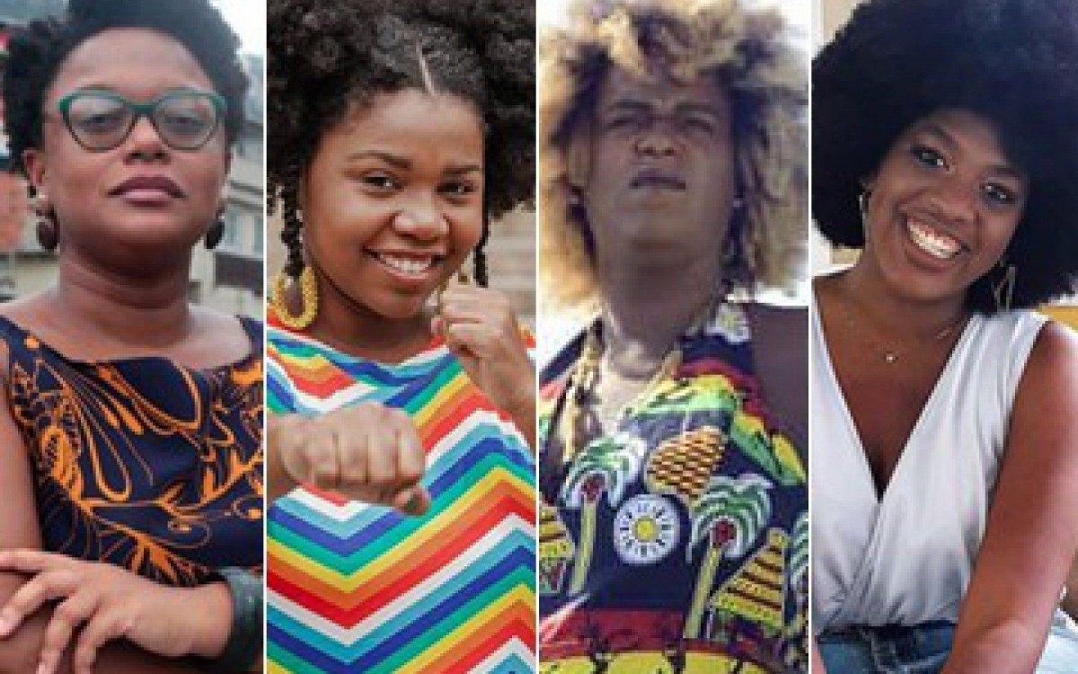 Da esquerda para a direita: Tain&aacute; de Paula, Thais Ferreira, Benny Briolly e Maiara Fel&iacute;cio - Divulgação