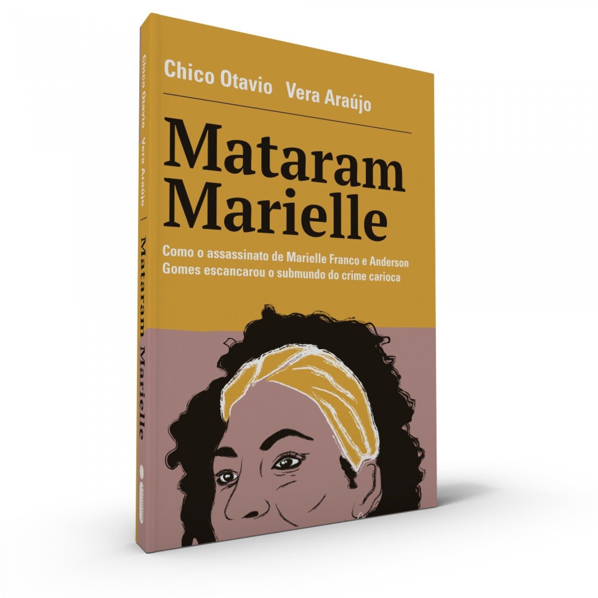 Capa do livro 'Mataram Marielle' - Divulgação