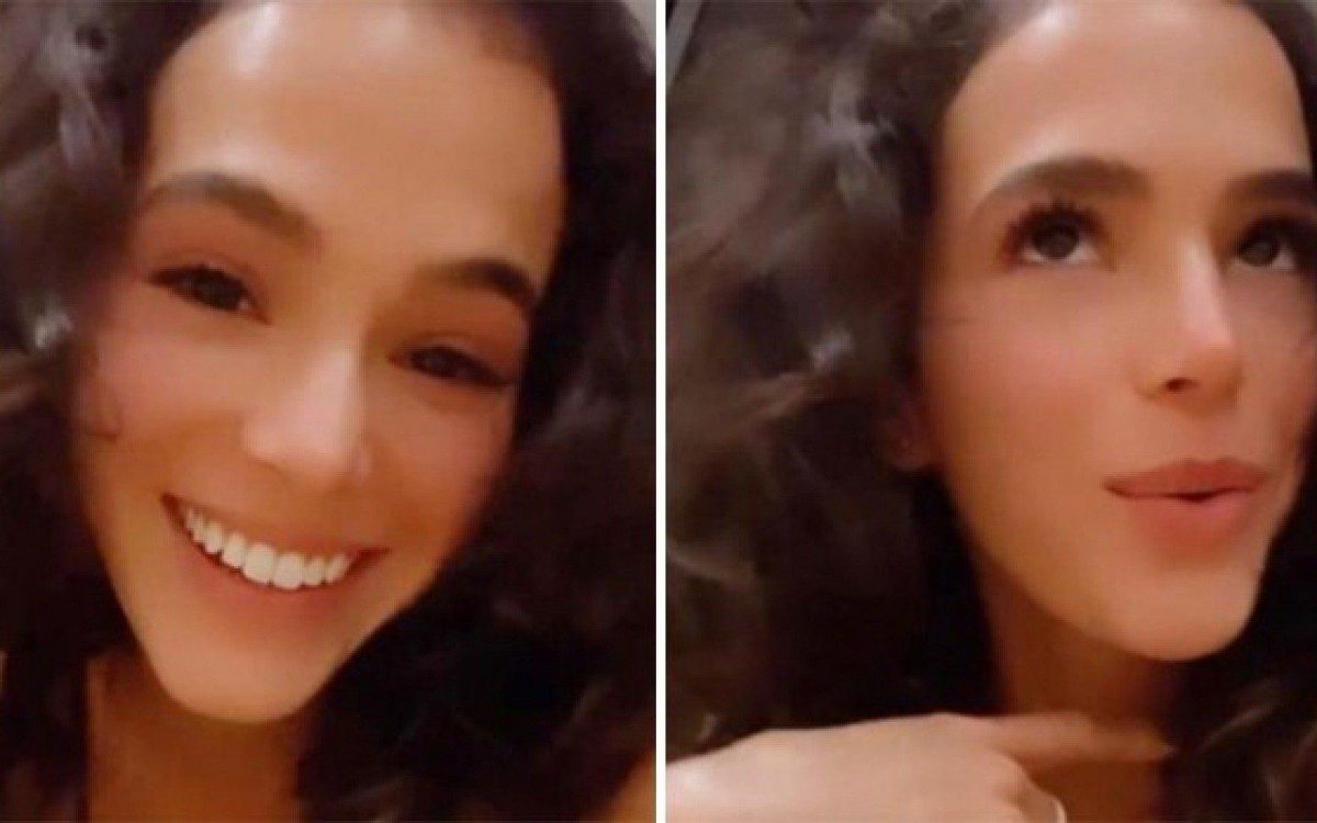 Bruna Marquezine assume os cachos