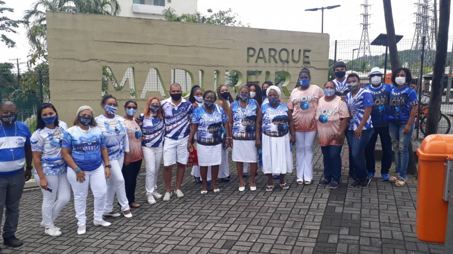 Portelenses se unem no Parque Madureira para plantar baobá no dia da Consciência Negra - Divulgação