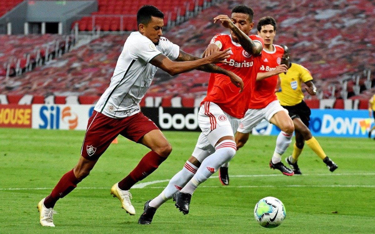 Porto Alegre, RS - Brasil - 22/11/2020 - Beira-Rio - Lucca
Campeonato Brasileiro. 22ª Rodada. Jogo Fluminense x Internacional.
FOTO DE MAILSON SANTANA/FLUMINENSE FC

IMPORTANTE: Imagem destinada a uso institucional e divulgação, seu uso comercial está vetado incondicionalmente por seu autor e o Fluminense Football Club.

IMPORTANT: Image intended for institutional use and distribution. Commercial use is prohibited unconditionally by its author and Fluminense Football Club.

IMPORTANTE: Imágen para uso solamente institucional y distribuición. El uso comercial es prohibido por su autor y por el Fluminense Football Club. - Mailson Santana/Fluminense FC