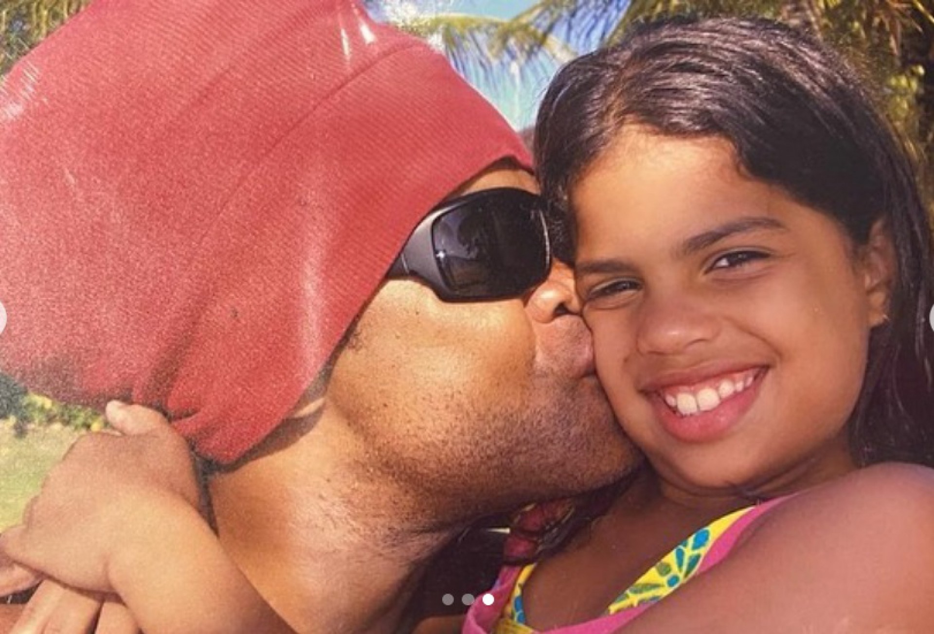 Carlinhos Brown e Clara - reprodução do instagram