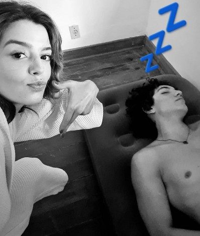 Giovanna Lancellotti e Jorge Lopez - Reprodução