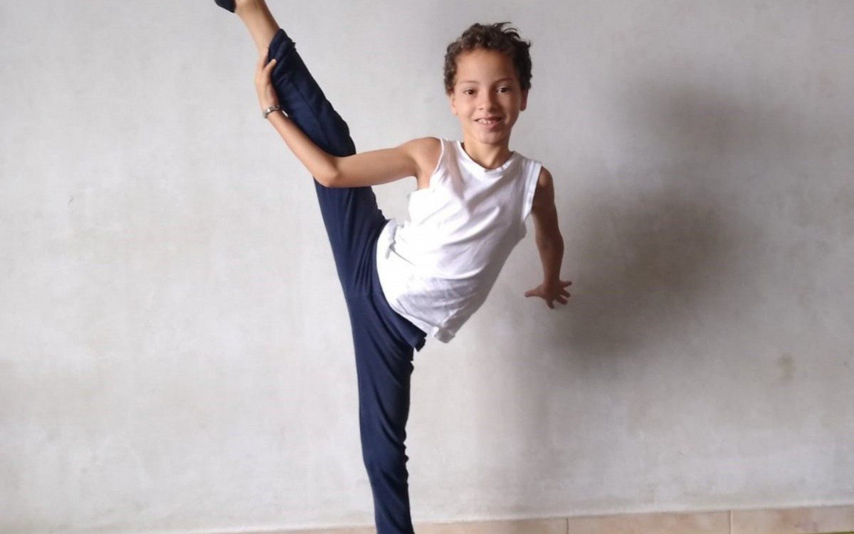 Arthur Gavino: muito talento e fascínio pelo balé com apenas nove anos de idade