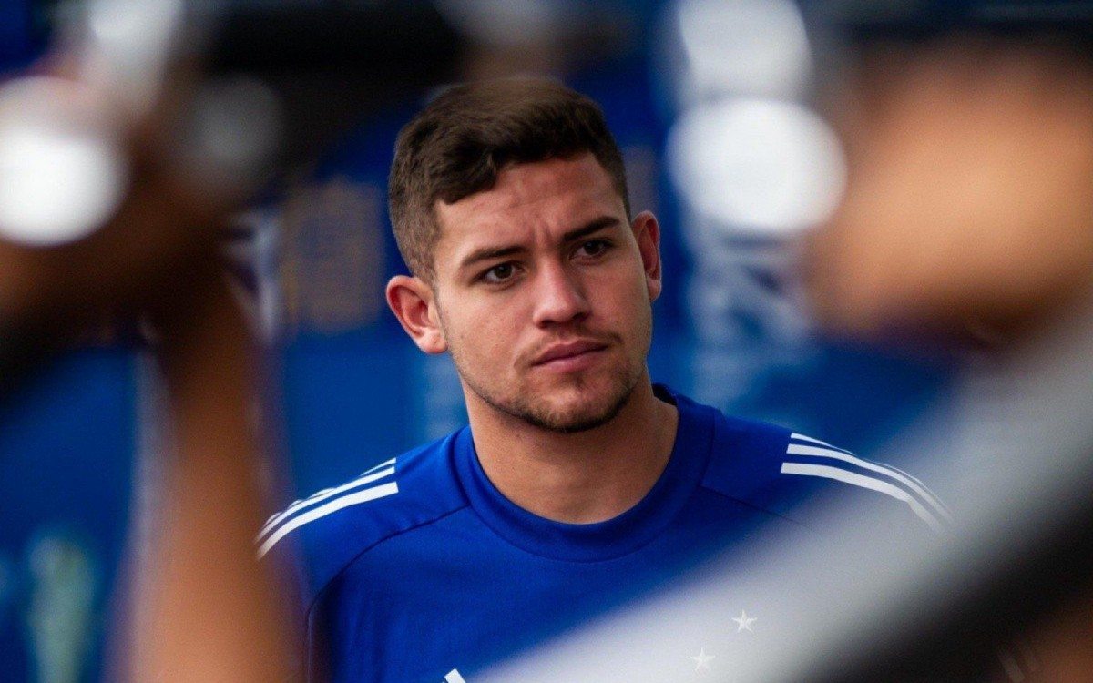 Caio Rosa nos tempos de Cruzeiro