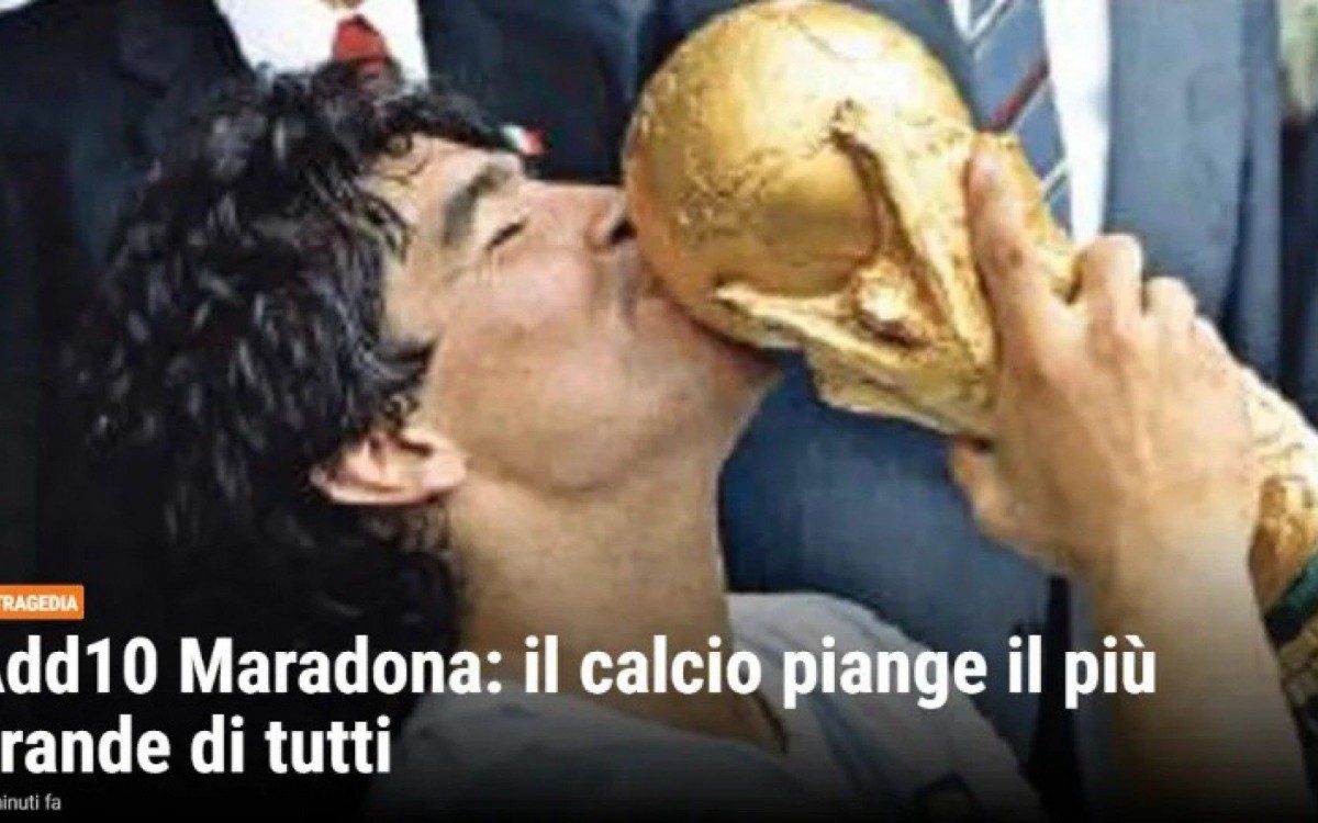 A manchete da Gazzetta