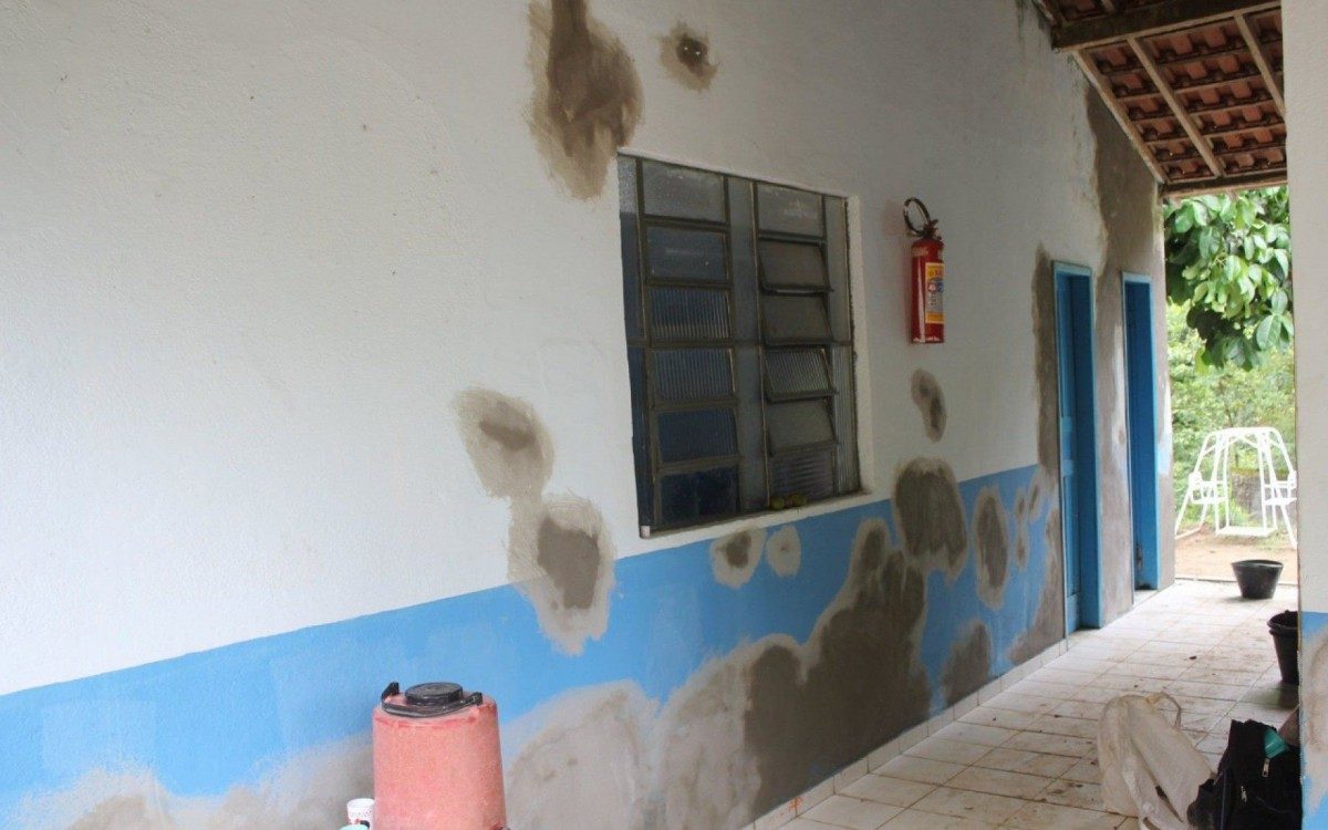 Escola Municipal Agenor Pires da Cunha localizada no bairro Caxito - Foto: Divulgação / Prefeitura Silva Jardim