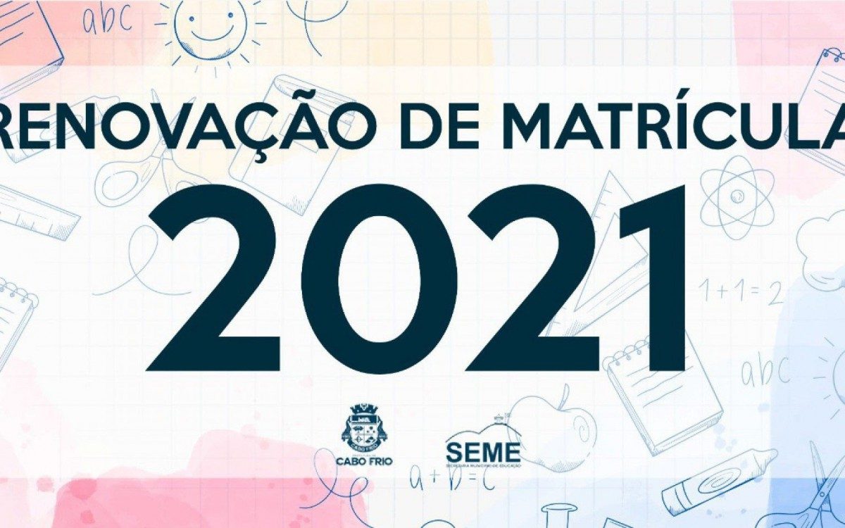 Renovação de matrículas da rede municipal de Cabo Frio inicia nesta quinta-feira (26) - Prefeitura de Cabo Frio 