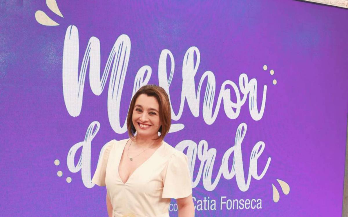 Catia Fonseca &eacute; a apresentadora do 'Melhor da Tarde'