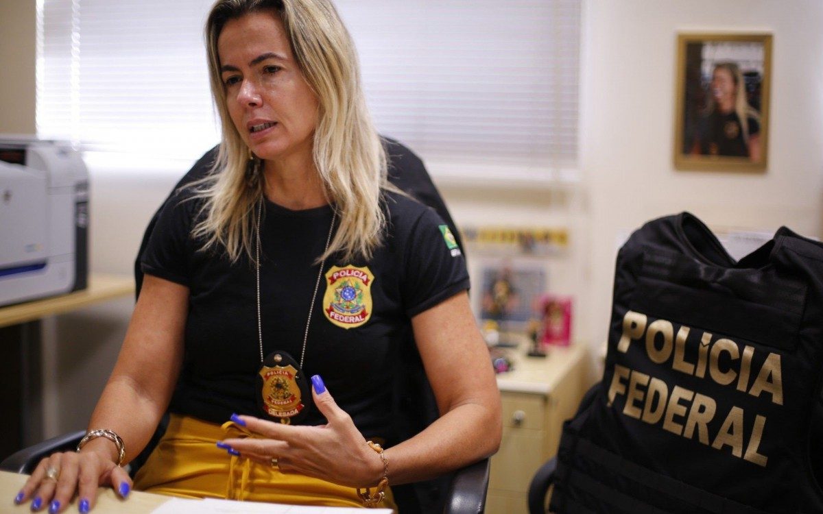 Delegada da Polícia Federal e Coordenadora do Grupo de Repressão aos Crimes Cibernéticos no Estado do Rio de Janeiro Doutora Paula Mary. 