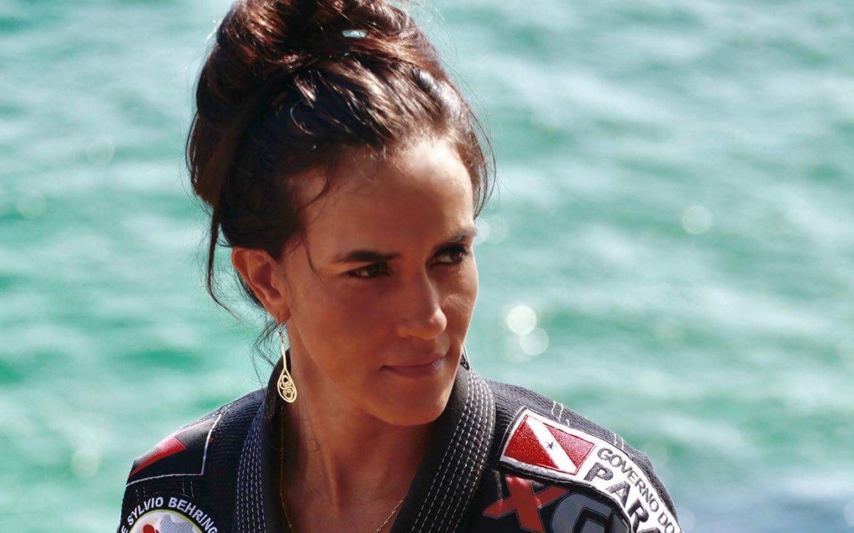 Faixa preta de jiu-jitsu, campe&atilde; mundial e ex-atleta de MMA, a paraense Erica Paes - Divulga&ccedil;&atilde;o