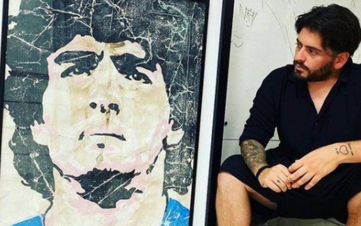 Filho de Maradona não pôde ir ao velório do pai - Reprodução