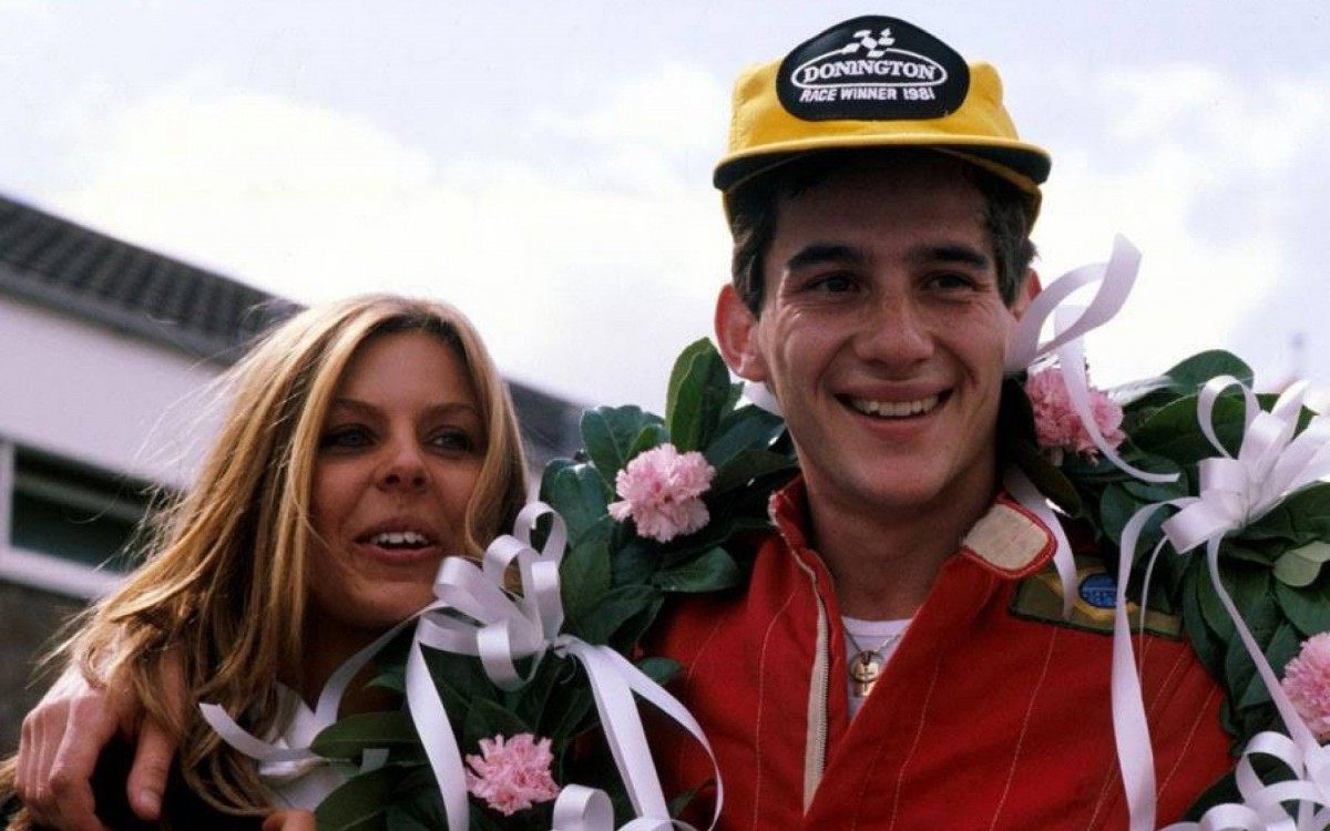 Lilian Vasconcellos e Ayrton Senna foram casados por dois anos - Reprodução