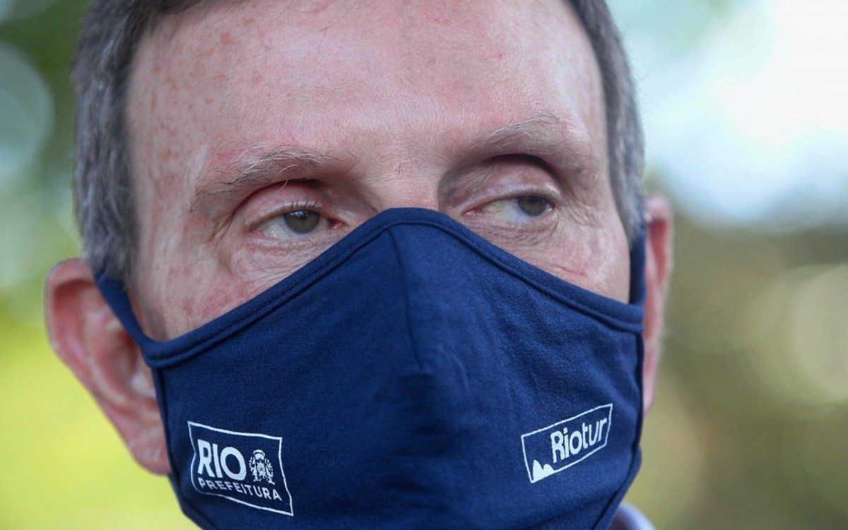 Prefeito do Rio e candidato à reeleição, Marcelo Crivella - Estefan Radovicz / Agência O Dia