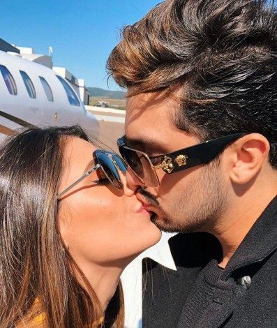 Jade Magalhães e Luan Santana - Reprodução