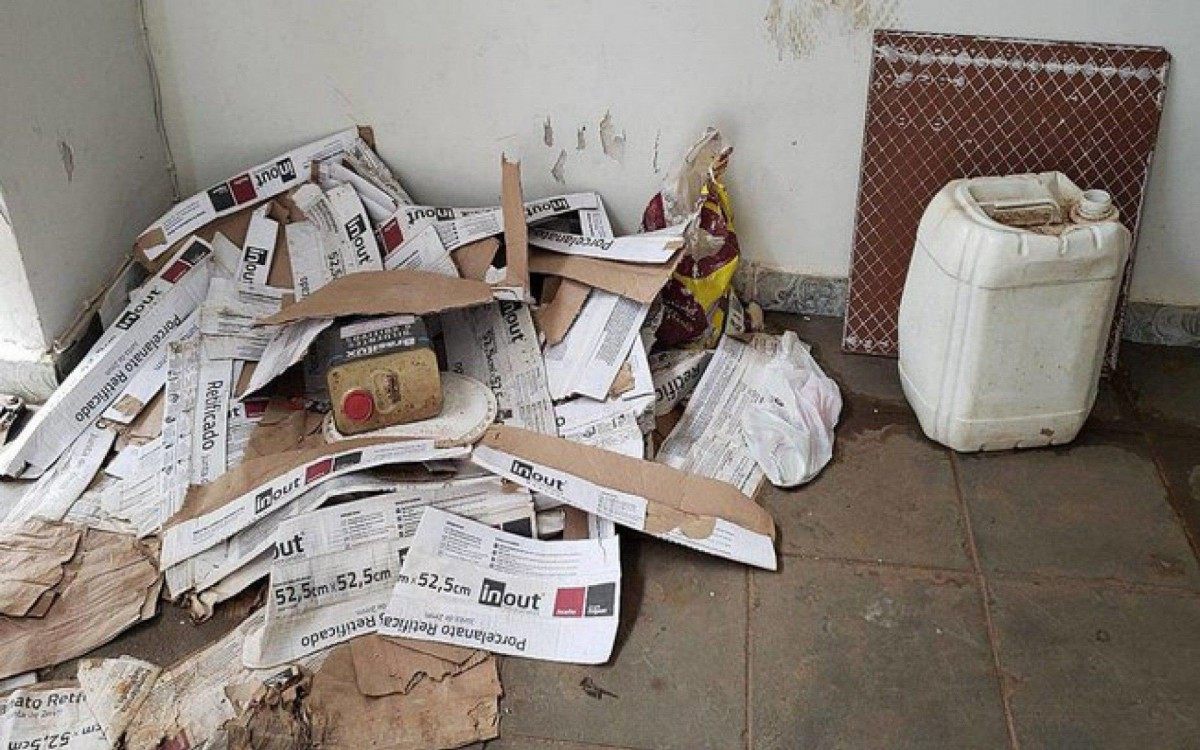 Os operários atuavam para uma empreiteira contratada pela Força Aérea para erguer uma estrutura metálica na Base Aérea de Anápolis - Reprodução