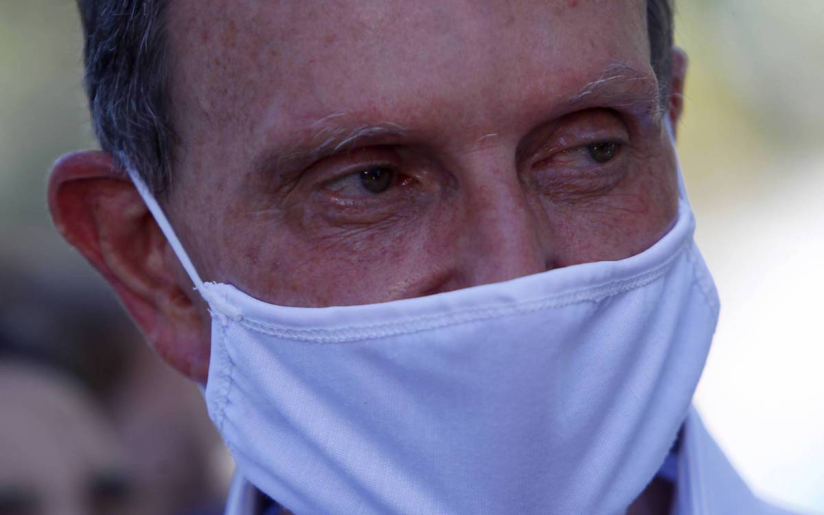 Marcelo Crivella foi preso na manh&atilde; desta ter&ccedil;a-feira