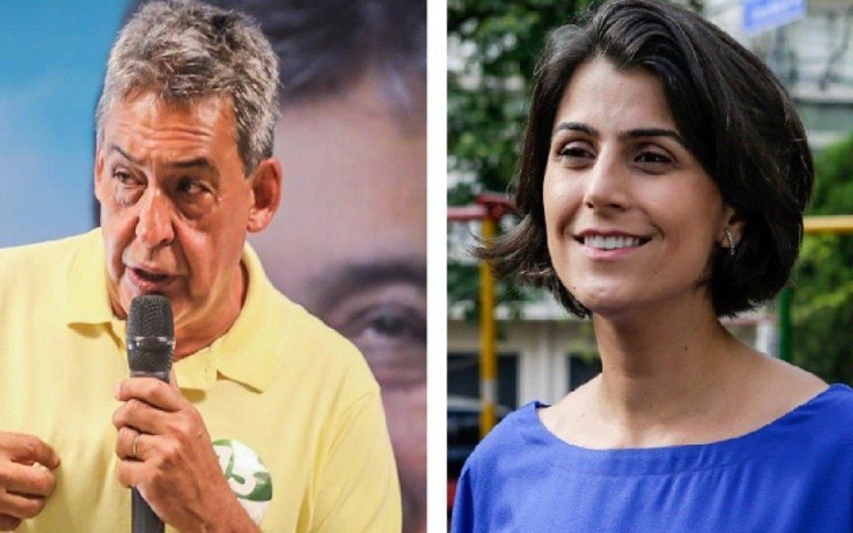 Sebastião Melo (MDB) e Manuela D'Ávila (PCdoB) estão no segundo turno em Porto Alegre - Reprodução/Redes Sociais
