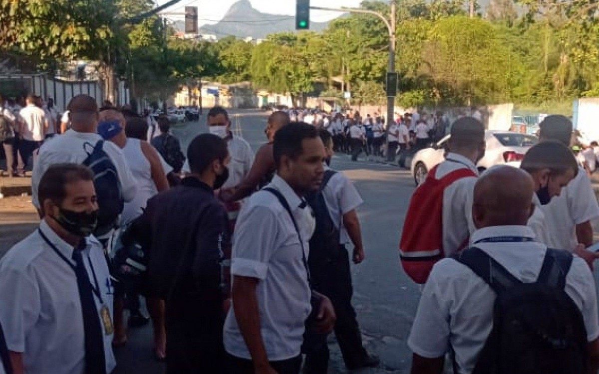 Paralisação durou cerca de 11 horas - Reprodução / Rádio Motor