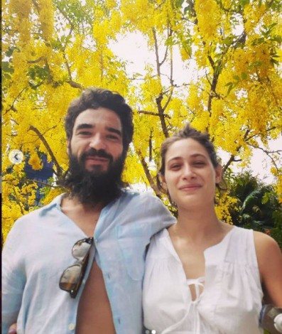 Caio Blat e Luísa Arraes   - reprodução do instagram