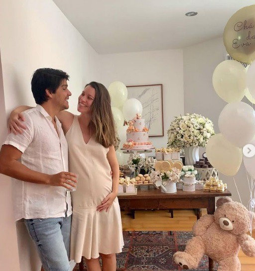 Nathalia Dill e o marido - reprodução do instagram