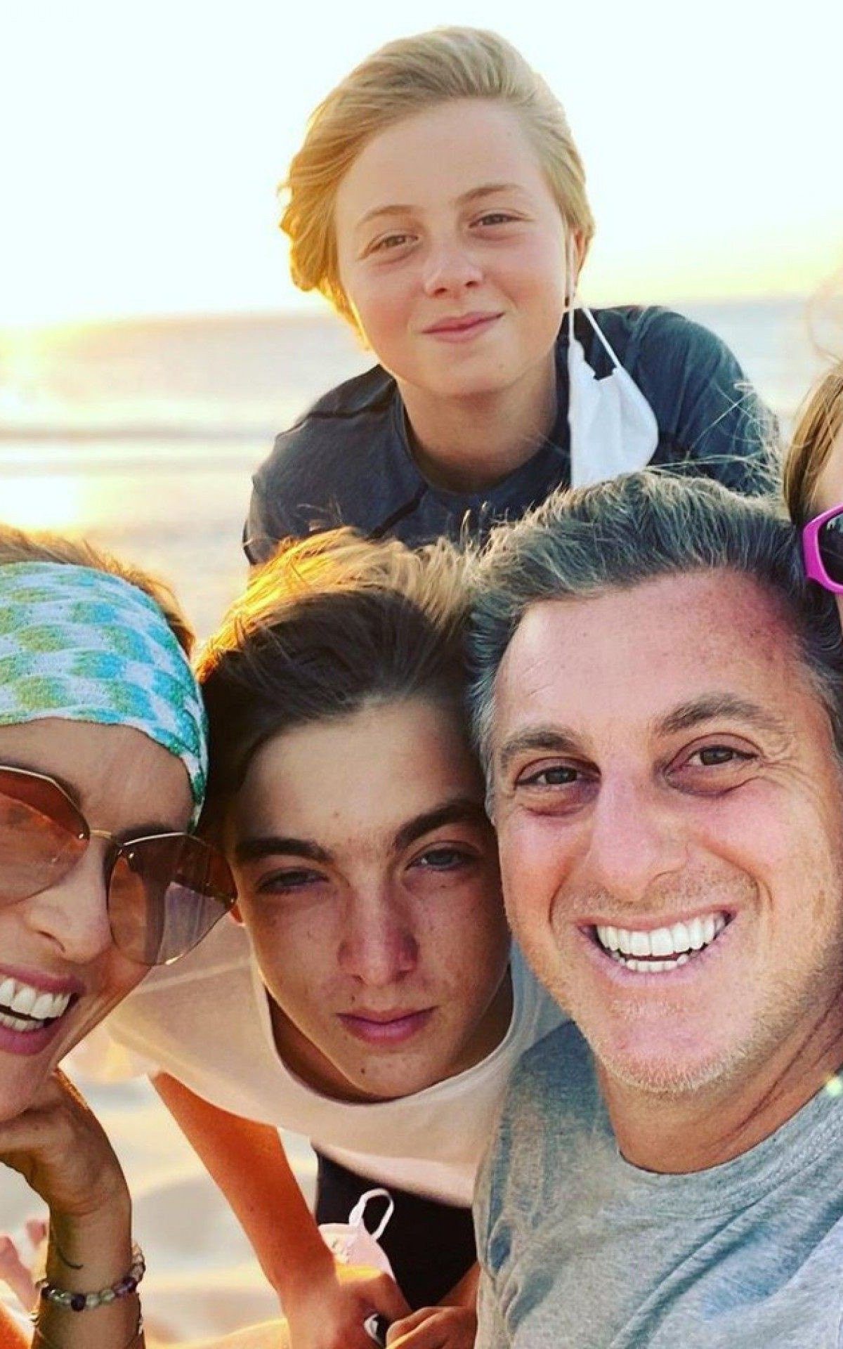 Ang&eacute;lica, Luciano Huck e filhos - Reprodução/Instagram