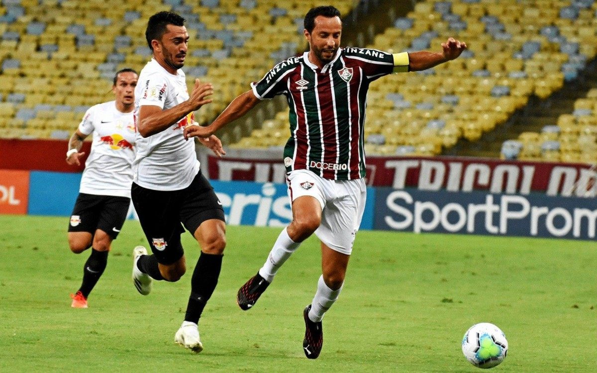 Destaque do Tricolor na temporada, Nenê teve uma atuação apagada e foi sacado no intervalo - Mailson Santana/Fluminense