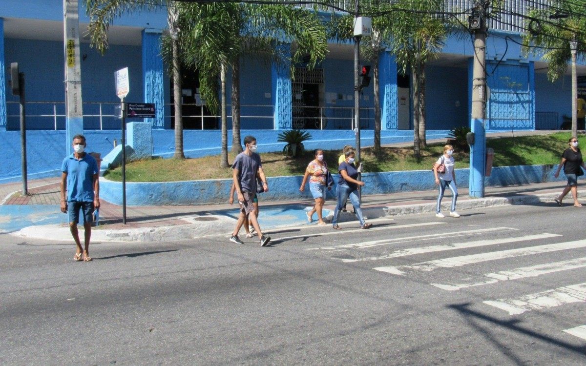 Cidade segue no estágio Amarelo 2, com risco médio de contaminação pelo coronavírus - Divulgação