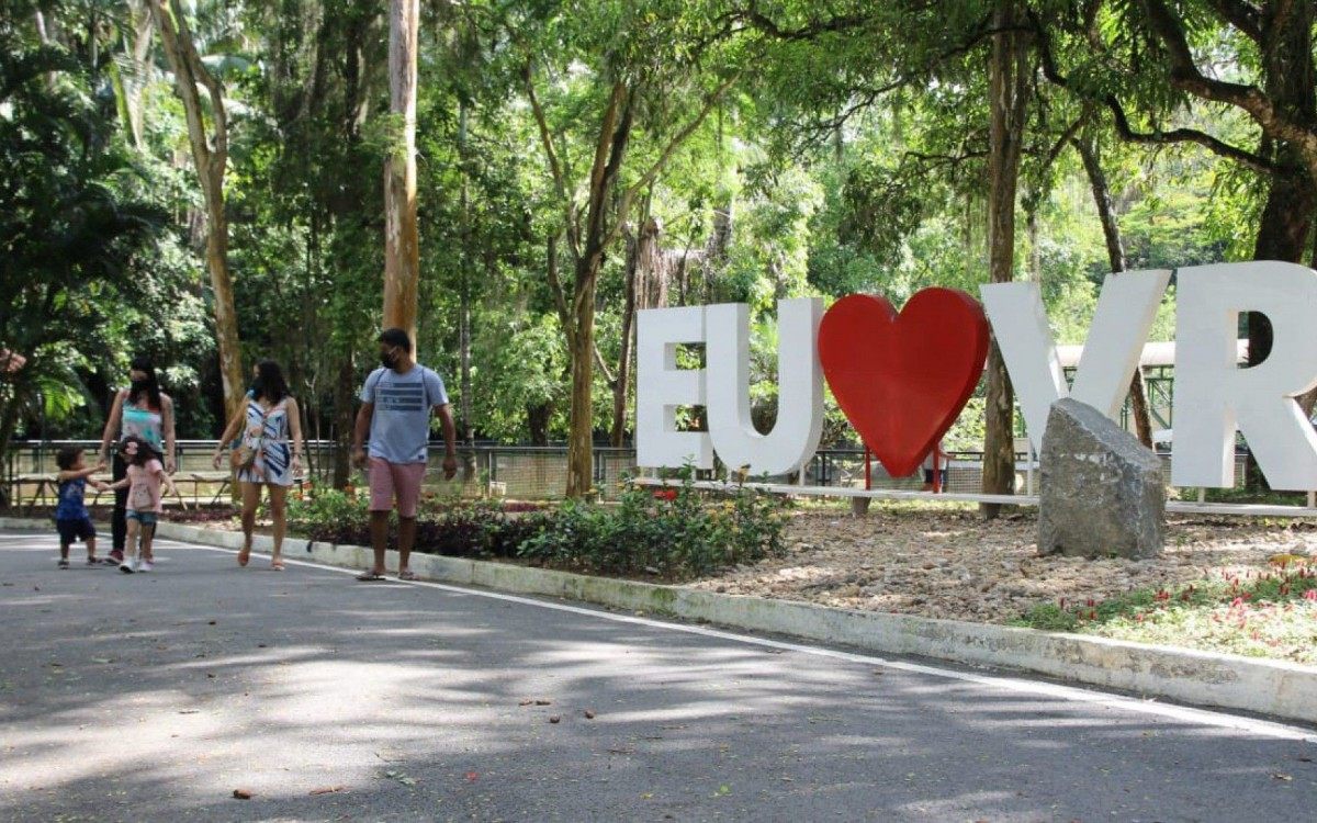 Zoológico de Volta Redonda atraiu cerca de duas mil pessoas no fim de semana