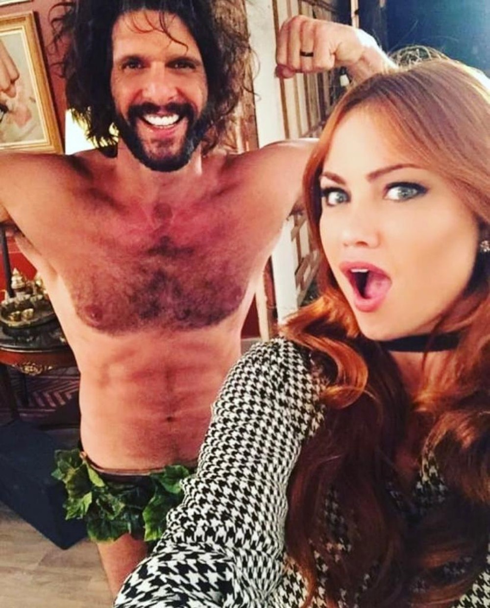 Ellen Roche e o namorado - reprodução do instagram