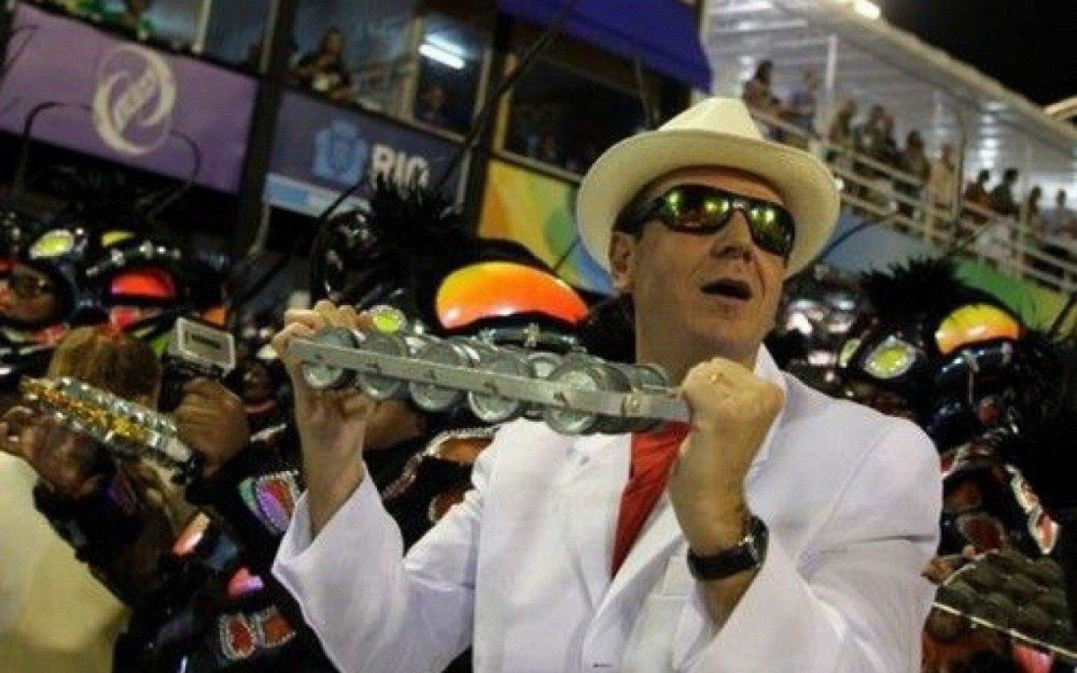 Eduardo Paes na Sapucaí