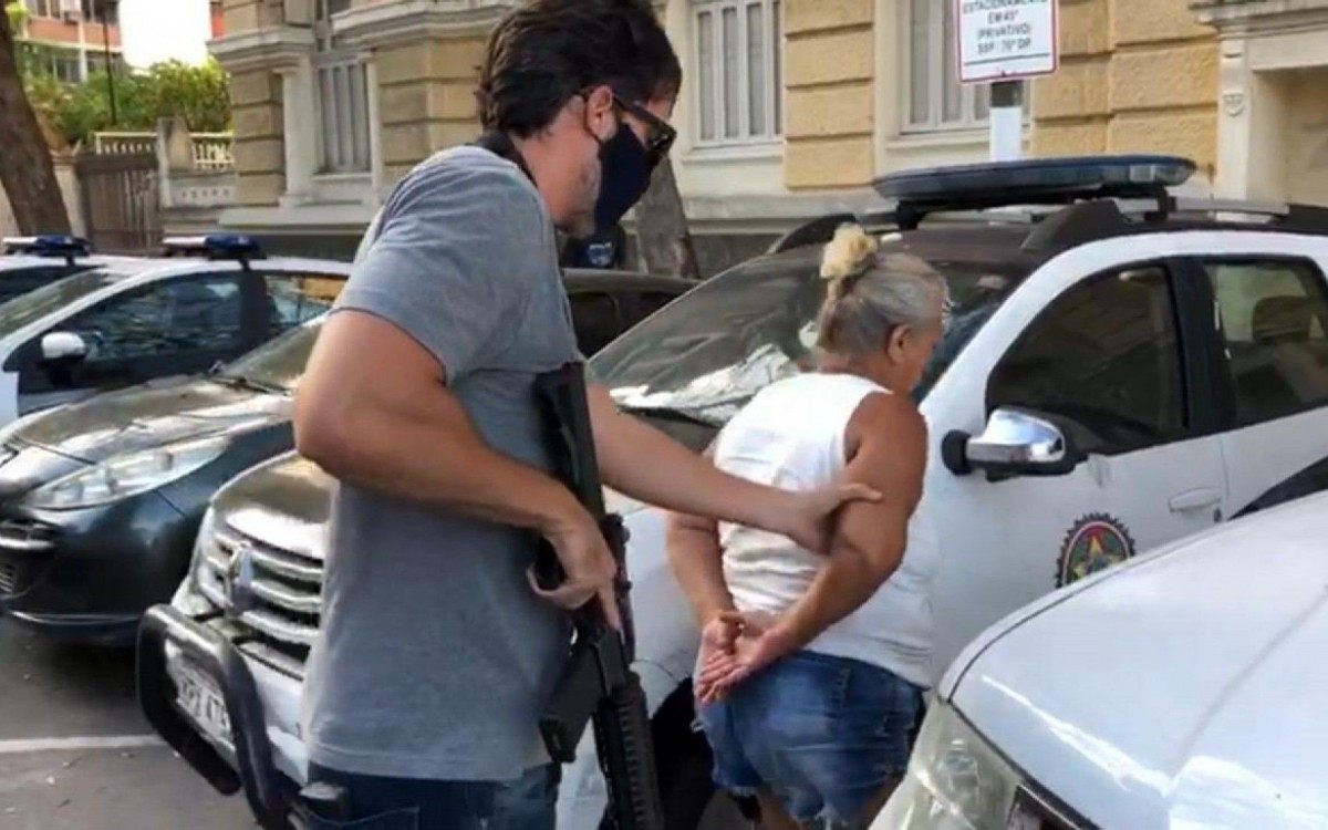 Criminosa foi encontrada na Baixada Fluminense - Divulgação