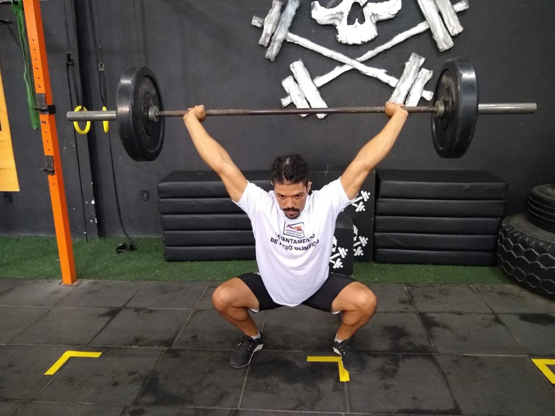 Alessander Barroso Alves, de 33 anos, &eacute; um dos representantes do munic&iacute;pio no evento. - Foto: Jorge Luiz online