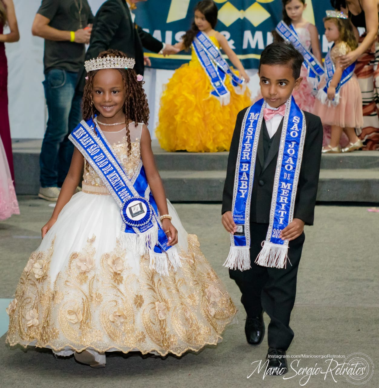 Miss e Mister Baby São João de Meriti Tradicional 2020: MELLYSSA RODRIGUES e DAVI LEONARDO.