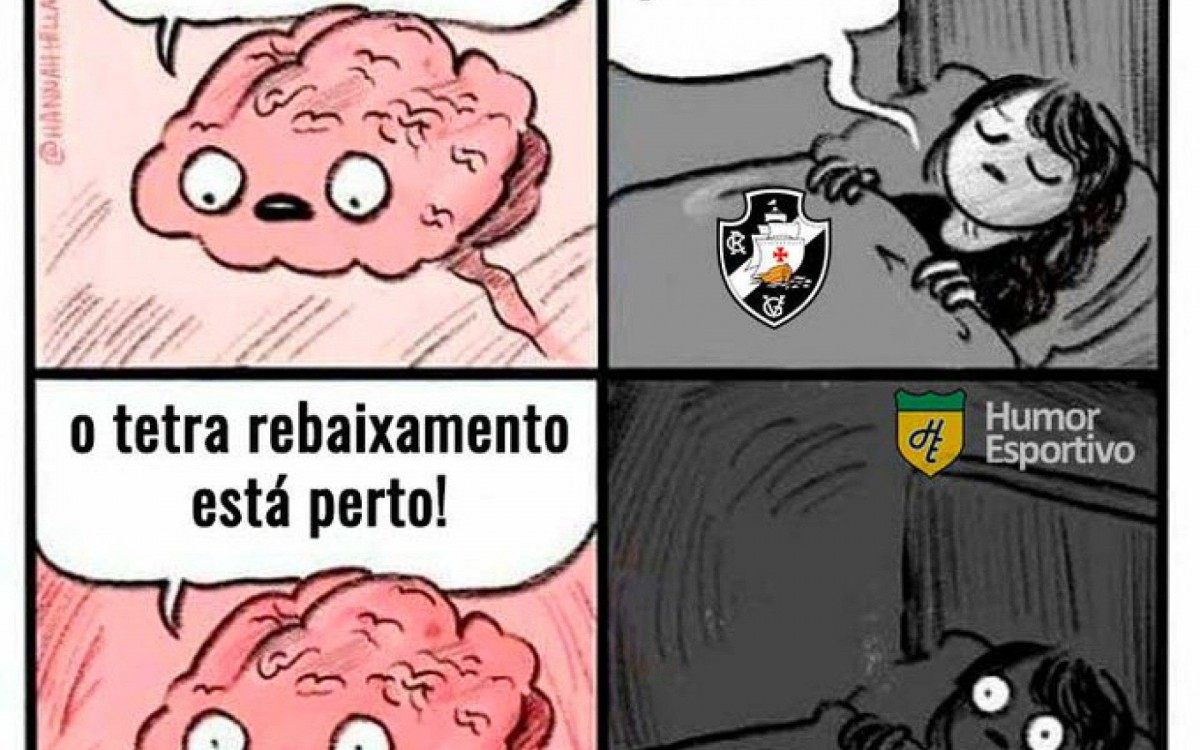 Vasco é goleado pelo Grêmio e sofre com memes