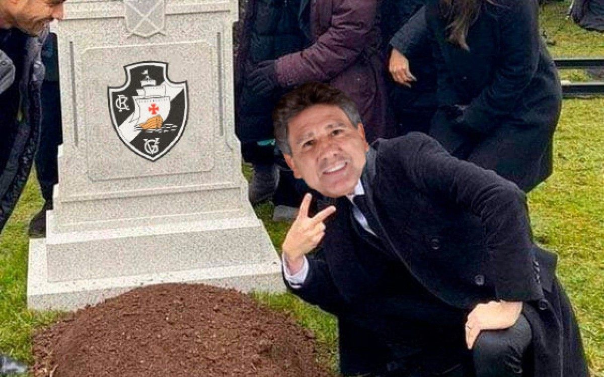 Vasco é goleado pelo Grêmio e sofre com memes