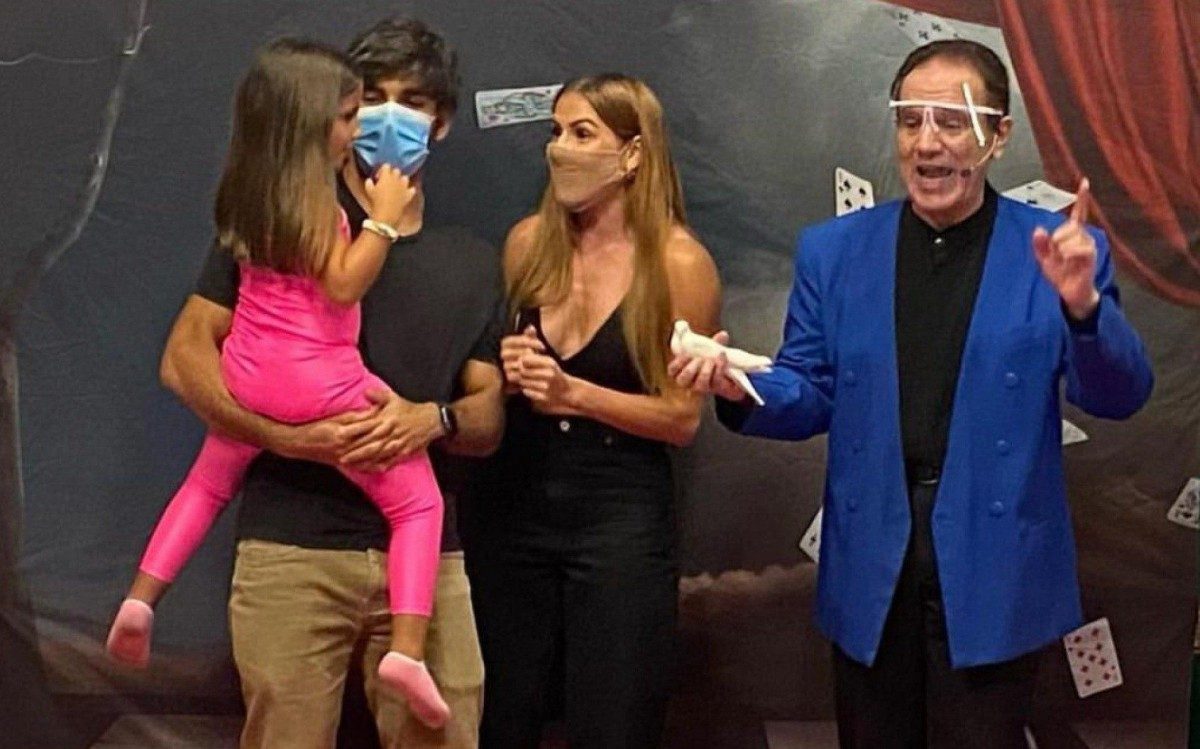 O aniversário de 5 anos da Maria Flor - Reprodução Instagram