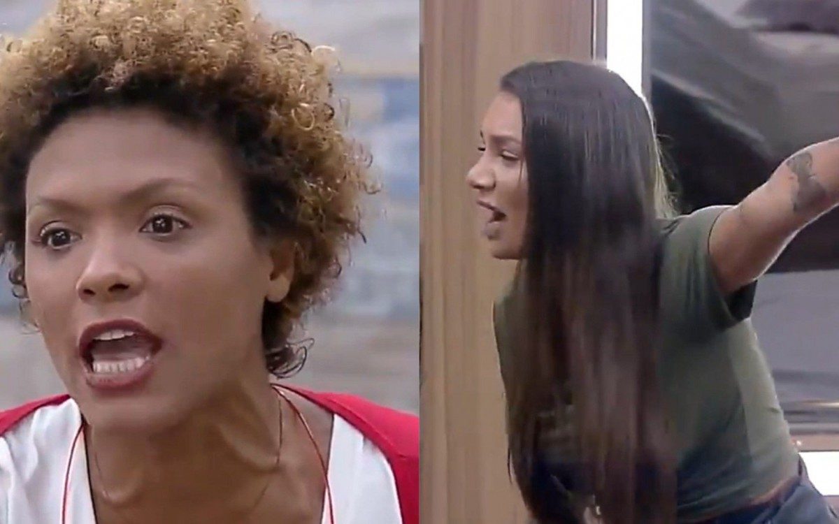 Lidi Lisboa e Stéfani Bays em 'A Fazenda' - Reprodução