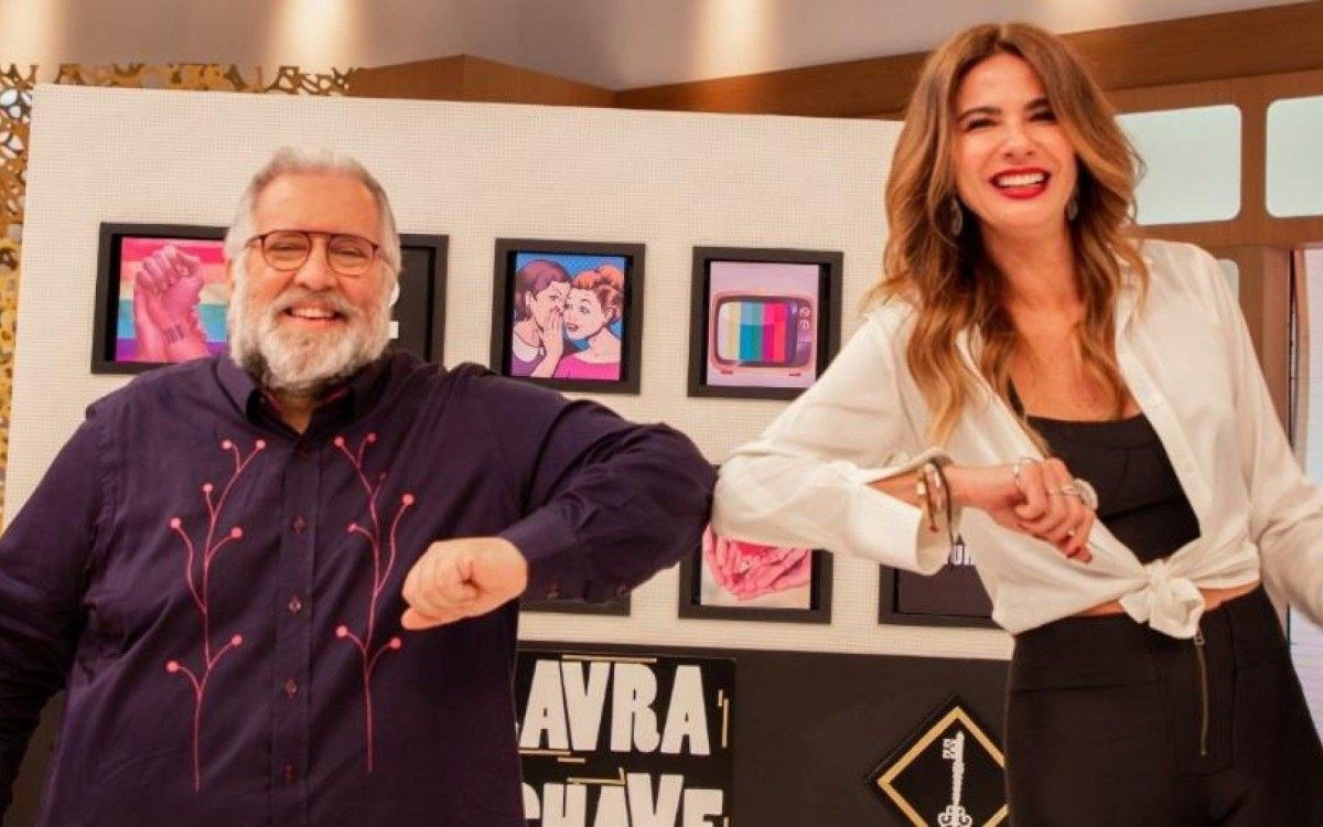 Le&atilde;o Lobo e Luciana Gimenez -  Wellington Marques/Divulgação RedeTV!