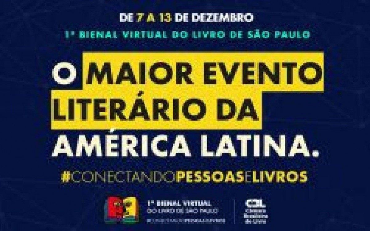 Primeira Bienal Virtual do Livro de S&atilde;o Paulo come&ccedil;a nesta segunda-feira - Divulga&ccedil;&atilde;o