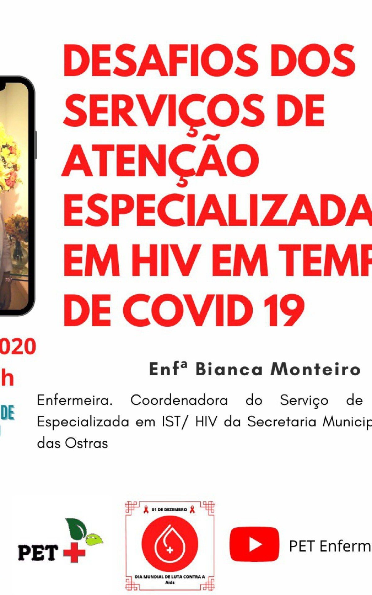 Profissionais da Saúde participaram de lives em parceria com a UFF para abordar o tema